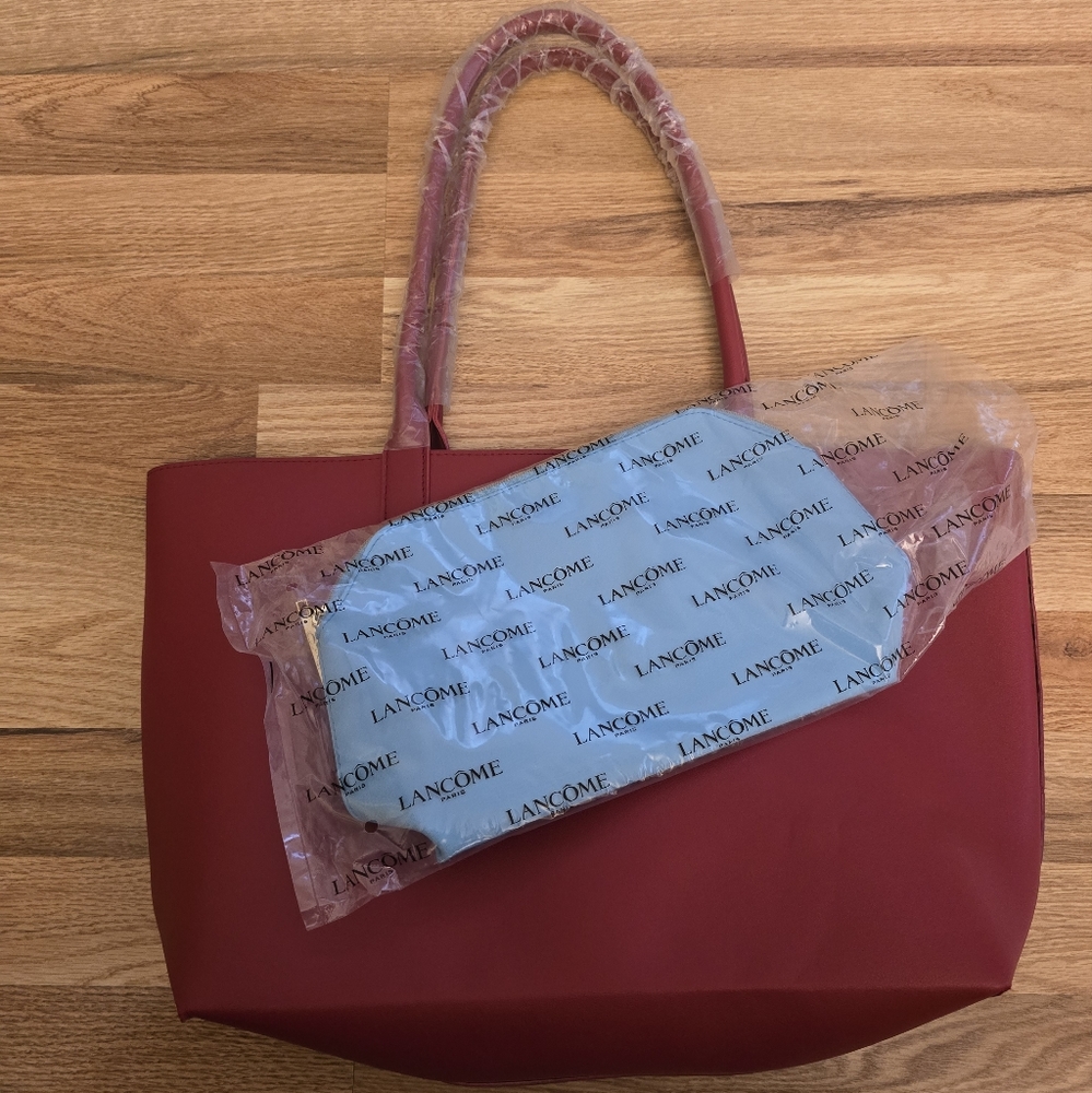 Red Bloomingdales Tote Bag